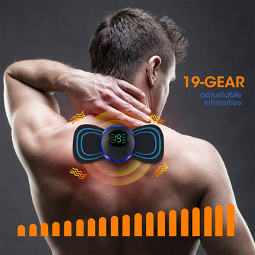 Portable USB Rechargeable EMS Neck Massager
