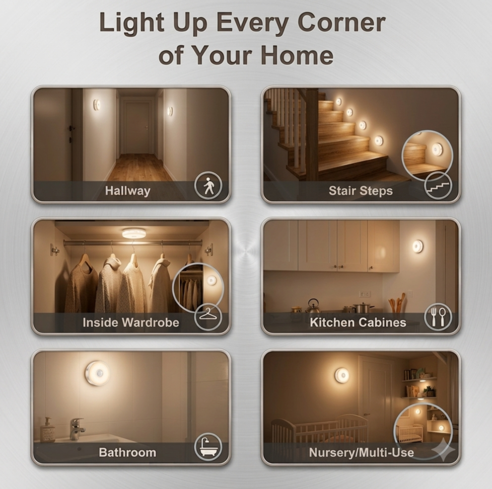 (Buy 1 Get 2 Free) Smart Motion Sensor Light