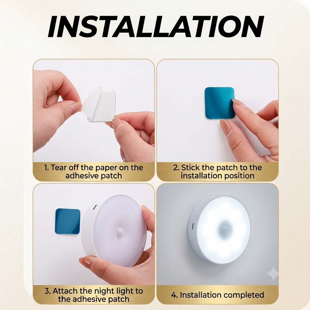 (Buy 1 Get 2 Free) Smart Motion Sensor Light